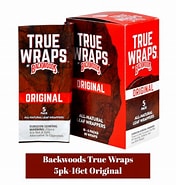 BACKWOODS CIGARS - BACKWOOD TRUE WRAPS ORIGINAL